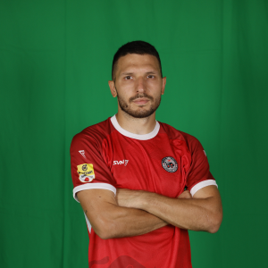 Portret napadača fudbalskog kluba IMT, Aleksandar Lutovac
