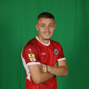 Portret napadača fudbalskog kluba IMT, Nikola Glišić