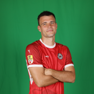 Portret napadača fudbalskog kluba IMT, Luka Luković