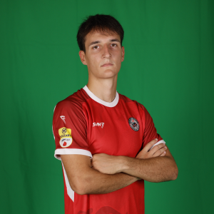 Portret napadača fudbalskog kluba IMT, Nikola Krstić