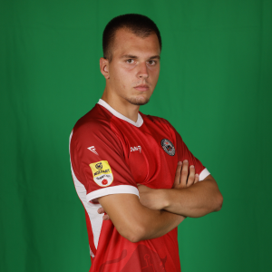 Portret napadača fudbalskog kluba IMT, Lazar Konstantinov